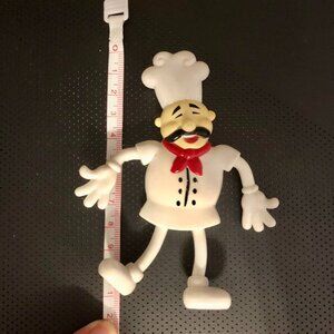 Rare Vintage East Side Mario’s Restaurant Mascot Chef Bendy Figure Poseable
